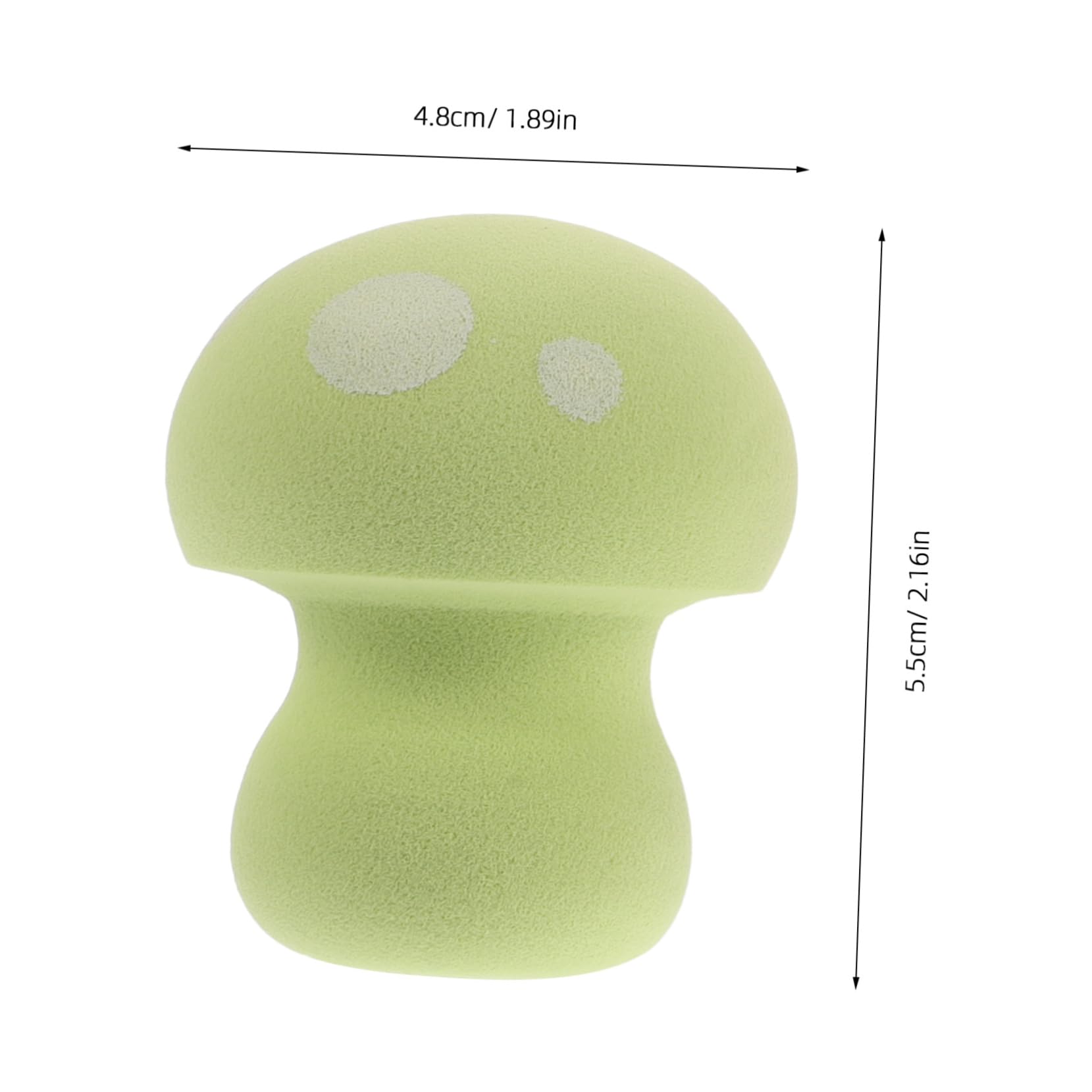 LIFKOME 3Pcs Mushroom Makeup Sponge Soft Foundation Puff for Wet Dry Use Expands with Water for Seamless Application for Liquid Powder Makeup Comfortable Versatile