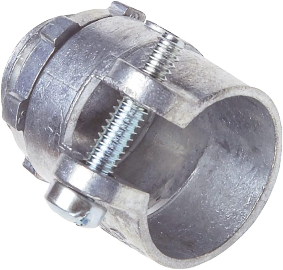 ProConnex AC/MC/Flex Squeeze Connector 3/4-Inch Conduit Fitting, 1-Pack (Gray)