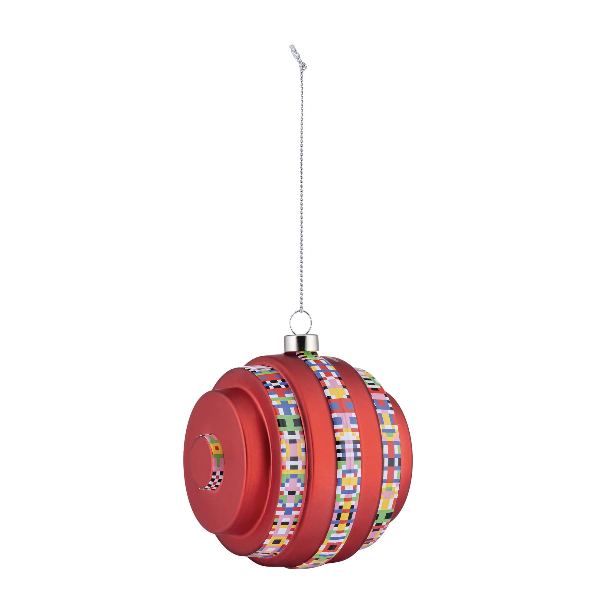 Alessi Blown Glass Christmas Tree Ornament, Hand-decorated - ESA06 6, Design by Elena Salmistraro, Material: Glass, Occasion: Christmas - Image 2