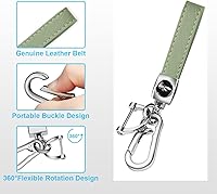 Vista 3 de QBUC Funda para llavero Chevy con llavero protector de TPU adecuado para Chevrolet Equinox Malibu Traverse Blazer Camaro Impala Cruze Volt Bolt Verde