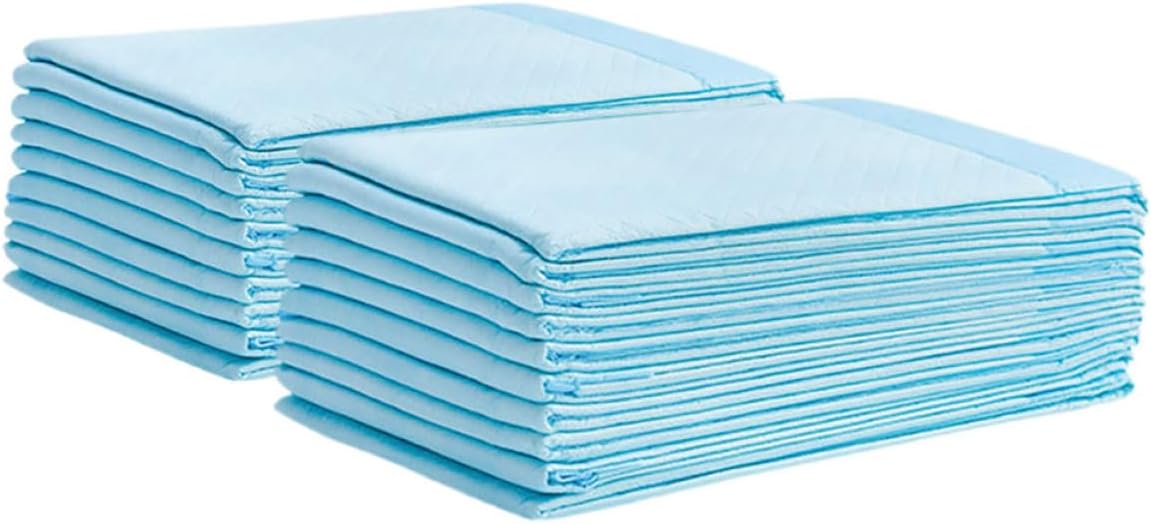 100PCS Disposable Baby Changing Pads Ultra Absorbent Pee Pads for Infants and Elderly Leakproof Portable Changing Mat for Travel and Home Care