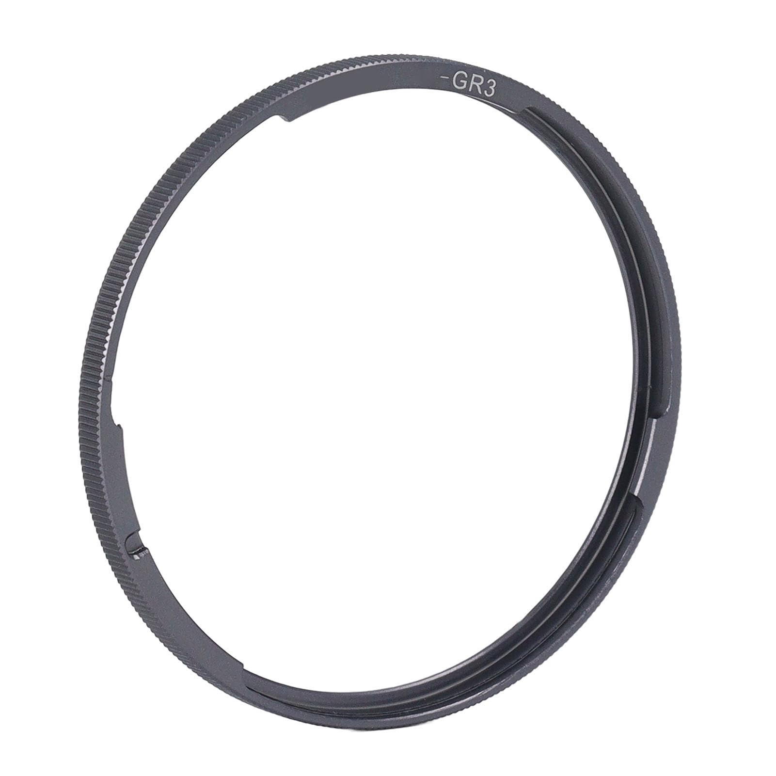 GR3 Camera Lens Ring Decoration, Lightweight Aluminum Alloy Lens Decoration Ring with Easy Installation, Upgrade Replacement Ring, Crafted from CNC Aluminum Alloy, Specifically
