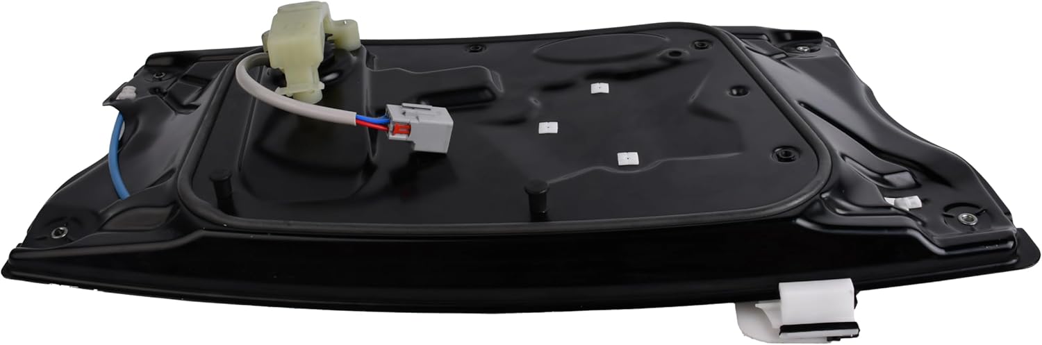 Electric Power Window Regulator with Motor Front Right Passenger Side Compatible with 2008-2015 Land Rover LR2 3.2L Sport Utility Replace LR006358 LR032026 LR002207