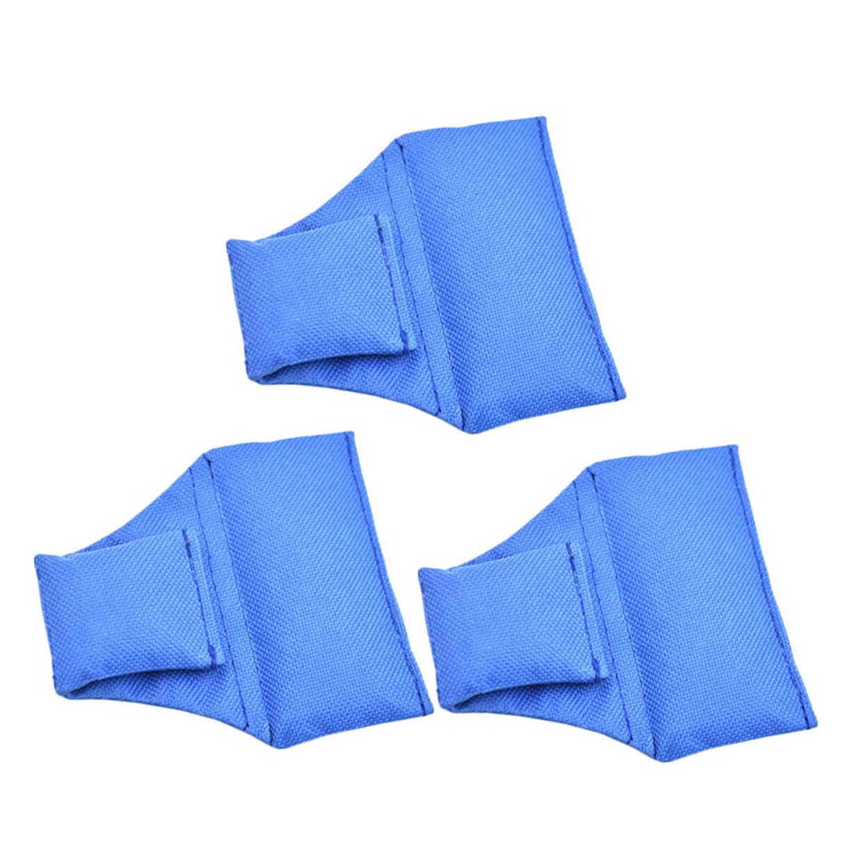 HOLIDYOYO 3Pcs High Visibility Soccer Bean Bags Lightweight Portable Football Referee Accessories for Outdoor Games Parties for Match Signaling