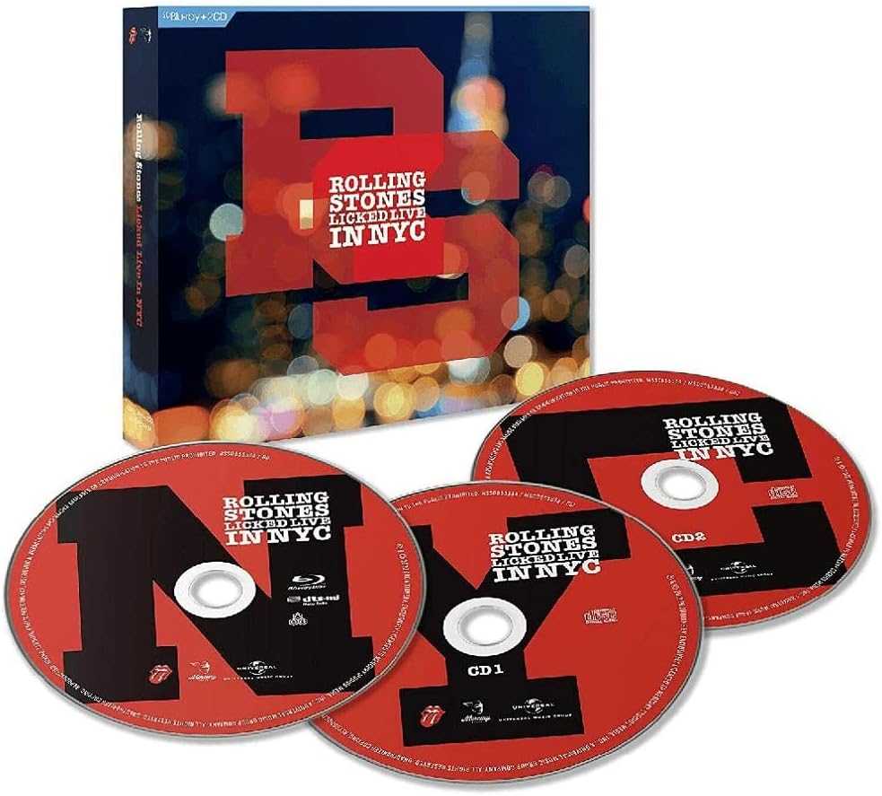 Licked Live In NYC [Blu-ray + 2CD]