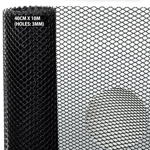 10 m kunststof hek voor katten, honden, pluimveeteelt, tuin, balkon, kunststof gaas voor decoratie van huis en tuin