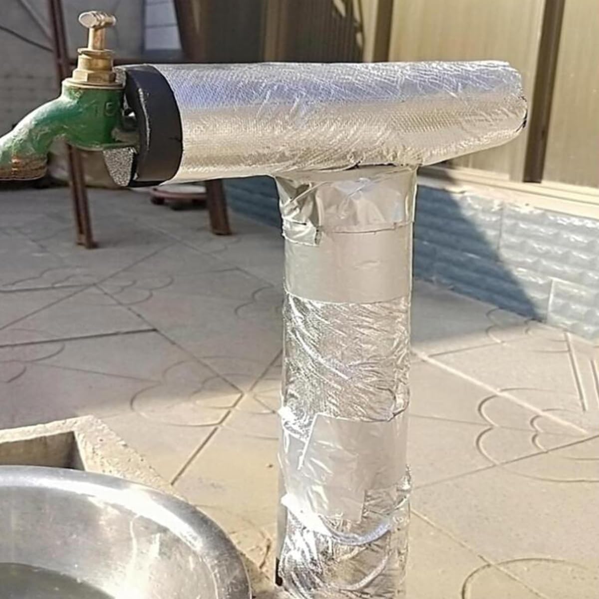 Tubo Aislante de Espuma, 95cm Fundas de Aislamiento Térmico para Tuberías Exteriores, Retardante de Llama, Anticongelante, ID 22-120mm, Espesor 20mm/30mm(TK 30mm/1.2",ID 110 mm/4.3")