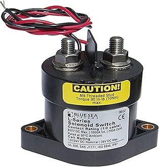 Blue Sea Systems9012 Solenoid Switch L-Series 12-24V Beige