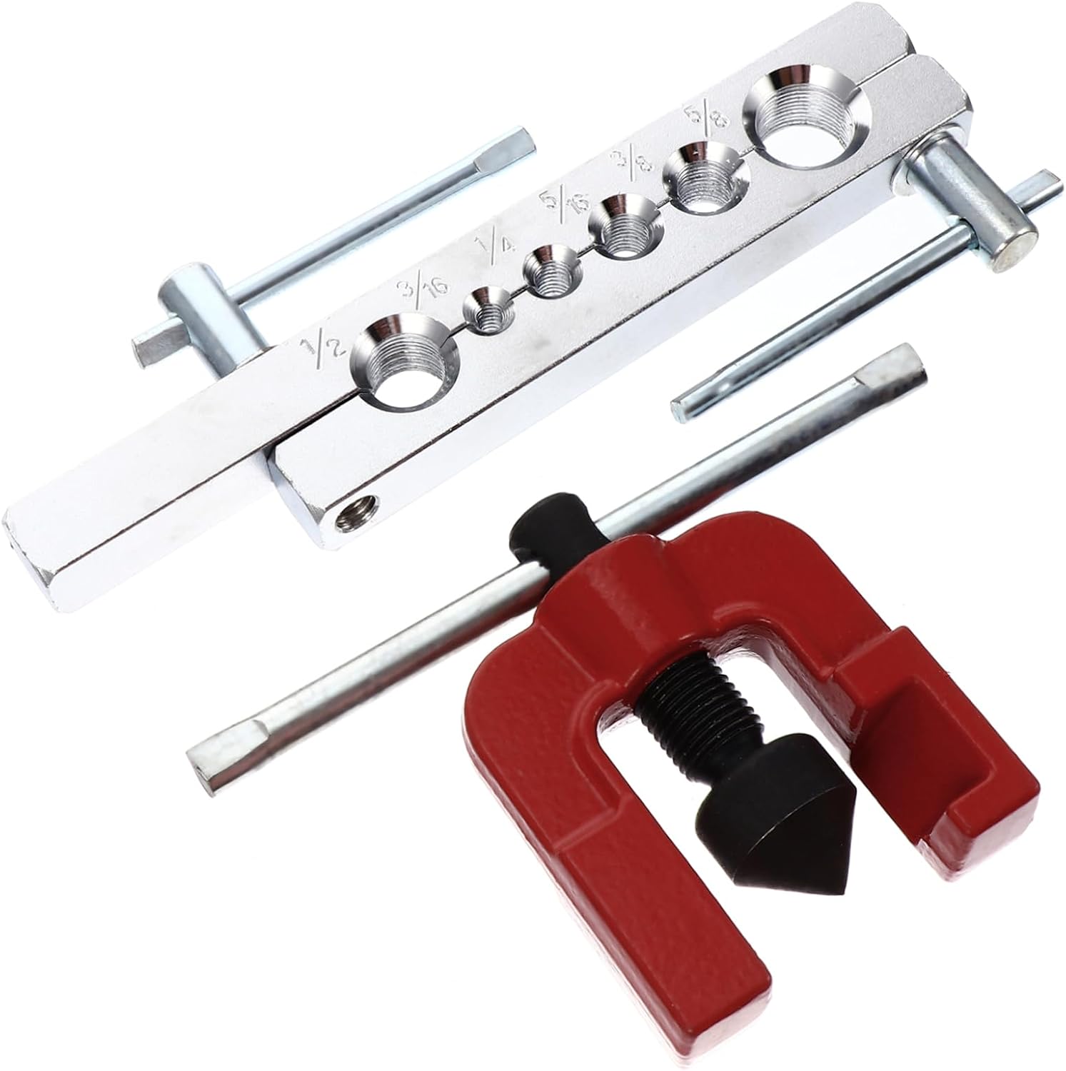 45degree Heavy Duty Cone Type Flaring Tool for Angle for Refrigerators and Brake Line Maintenance Construction