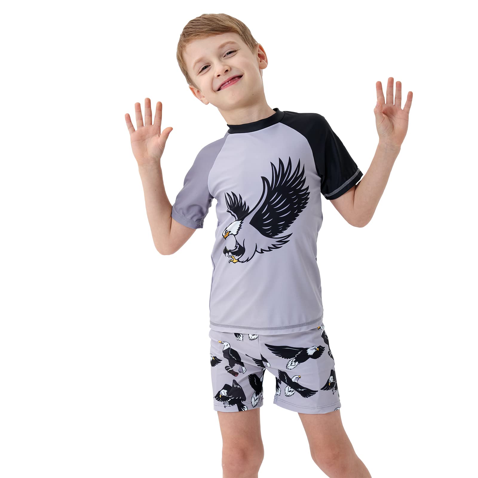 Ropa De Baño Baby Uv Traje De Bau00f1o De Dos Piezas Para