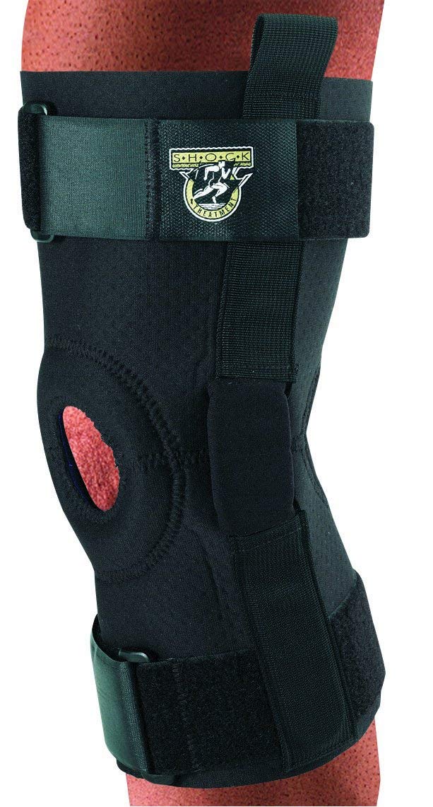 Seirus Innovation 5345 Unisex Hyperflex Nuclear Knee Brace with Padded Patella and Metal Hinges - Durable and Comfortable TOP SELLER
