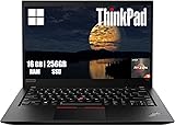 Lenovo Thinkpad T14s Gen 1 Business Laptop, 14" FHD (1920 x 1080), AMD Ryzen 5 Pro 4650U, 16GB RAM, 256GB SSD, QWERTY Keyboard, Windows 11 Pro (Renewed) - 1