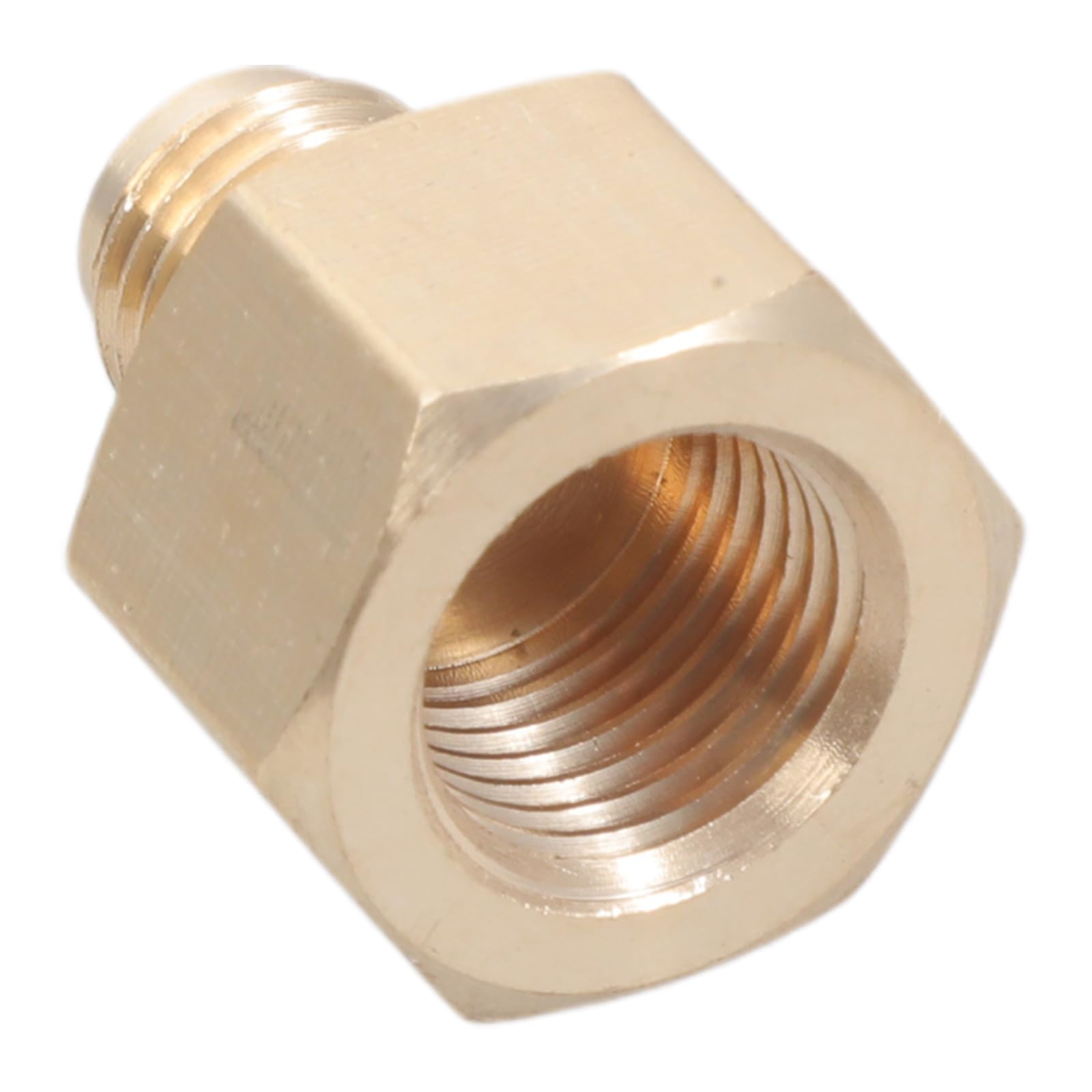 Buxuaaaa Multicolor Air Conditioners Flares Reducer Adapter 1 / 4Inch Nitrogenous Regulator Adapter Fittings Car Conditioner Enduring Nitrogenous Regulator Fittings