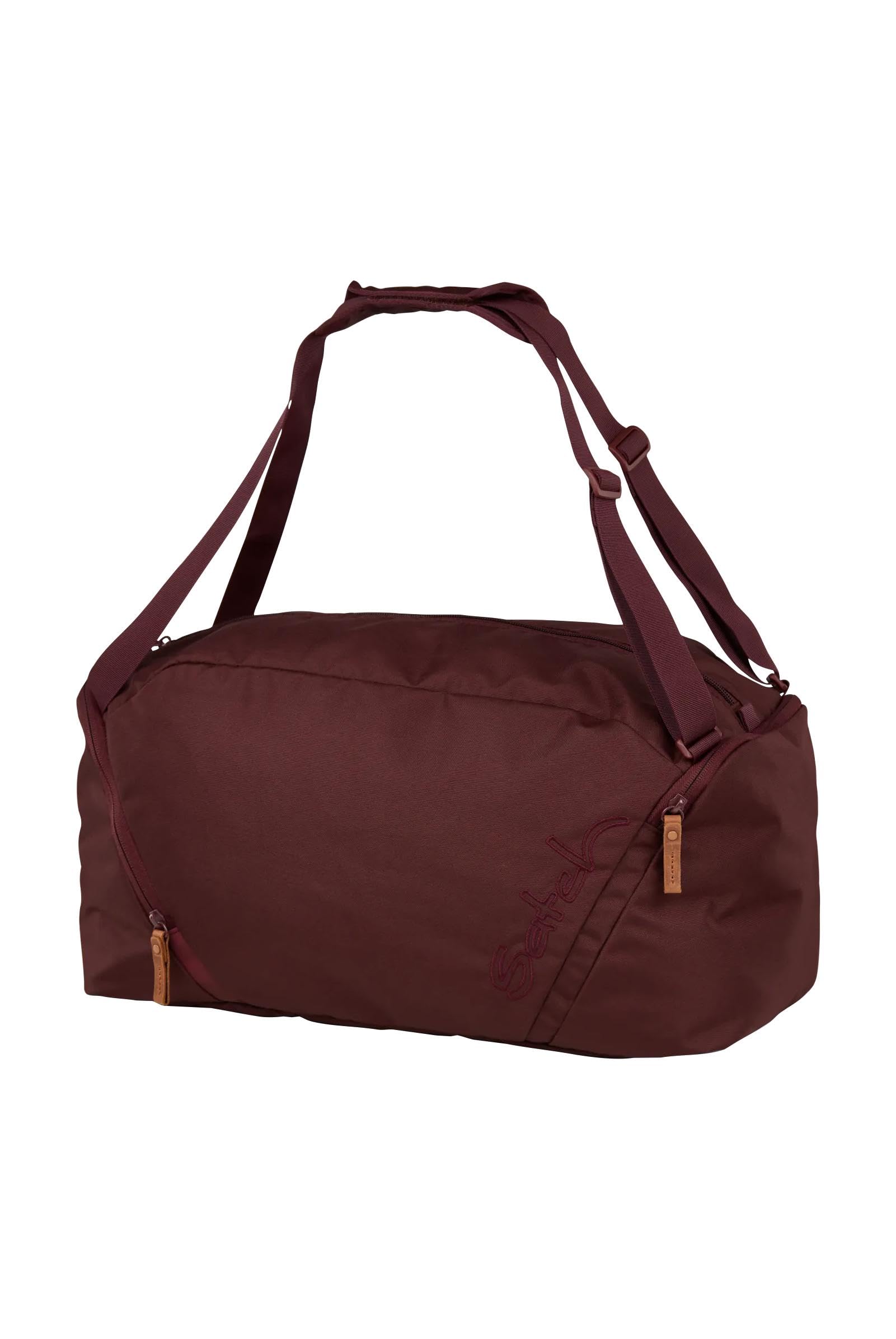 Satch Sports Bag 25 L Capacity Wet Compartment for Footwear with Zip, Strap and Padded Handles Nordic Ruby - Berry — image 1