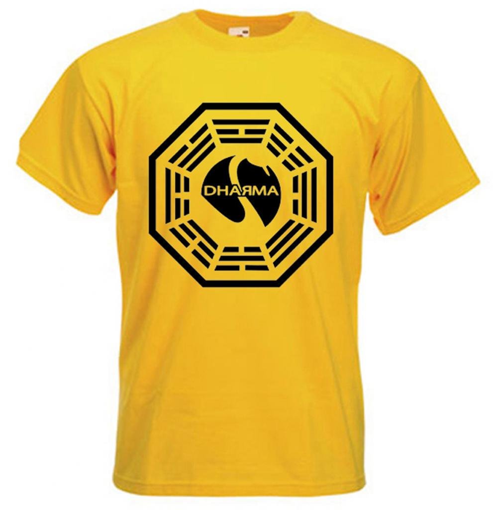 Dharma Initiative T-Shirt - Yellow - Large