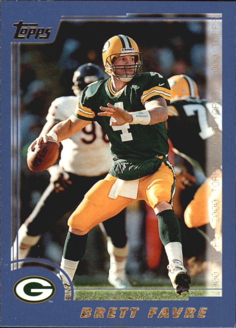 Amazon.com: 2000 Topps Football Card #20 Brett Favre Near Mint/Mint :  Collectibles & Fine Art