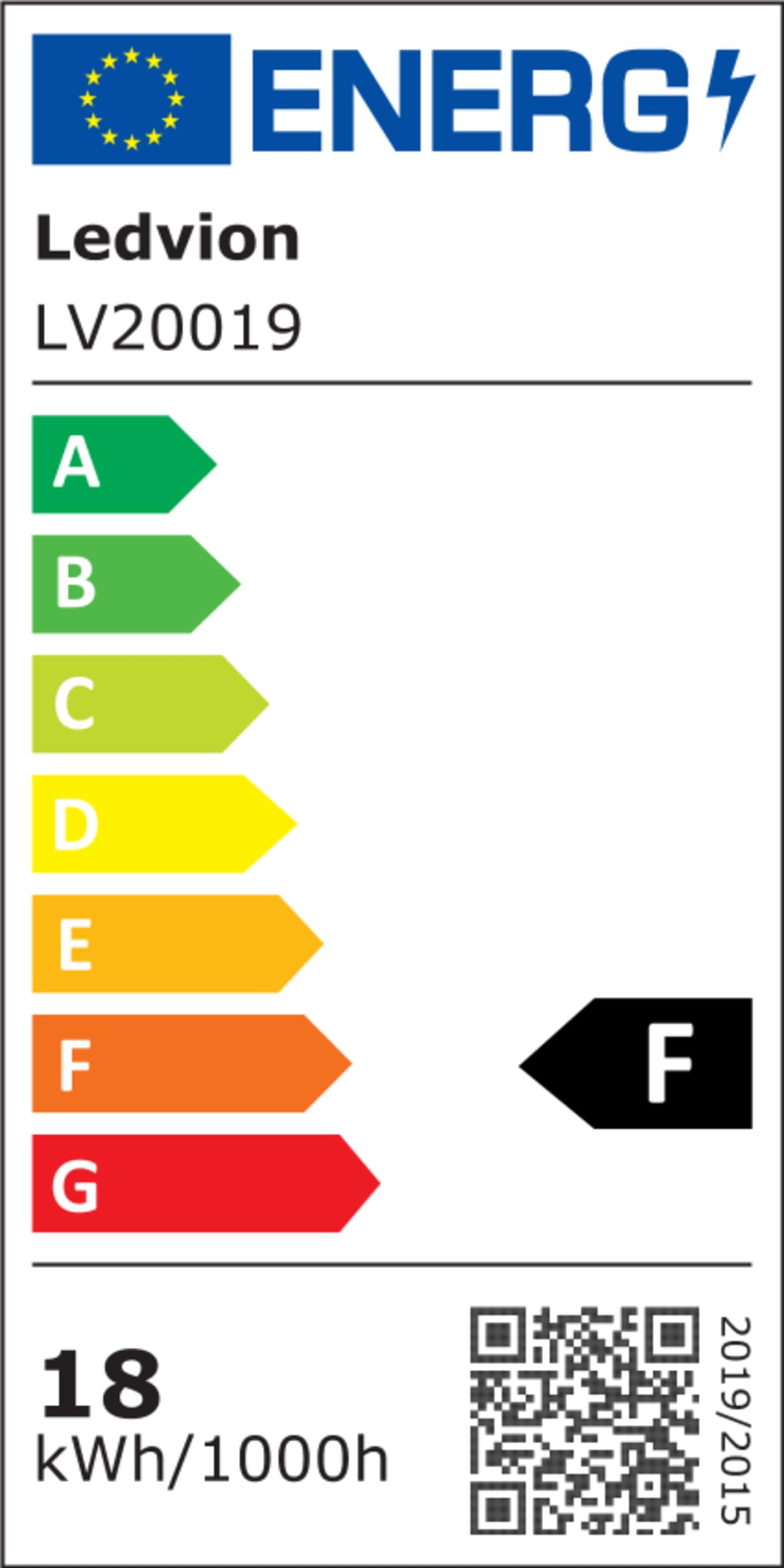 Ledvion - 25X Tubo LED TL 120CM con arrancador LED incluido, 18W, 4000K, 100lm/W, 30.000 horas de vida útil