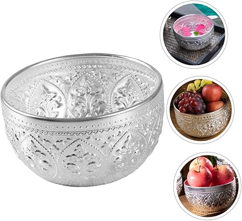 Miniatura 6 de Garneck Tazón tailandés 4pcs Tazón de condimento Tazón de ensalada Tazón de manchas Tazón tibetano Cuencos que ofrecen tazón de agua bendita Tazón