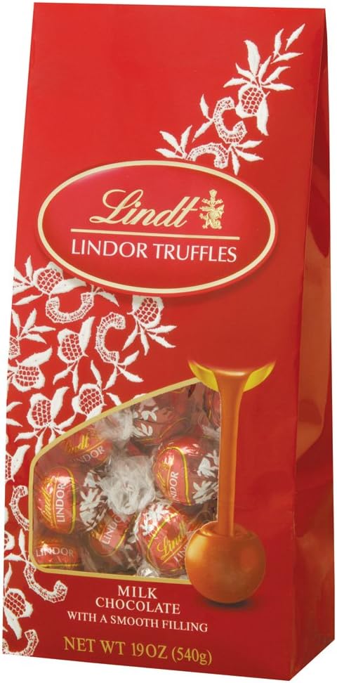 Milk Chocolate Lindor Truffles, 1.18 lb