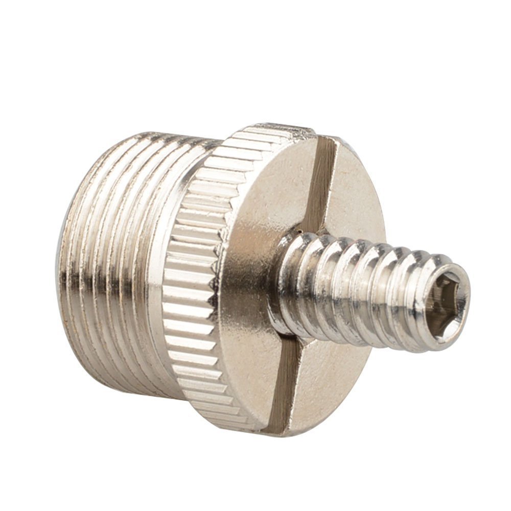 Frgyee 4 pezzi Adattatori Filettati Microfono Viti 1/4 Femmina a 5/8 Maschio Filettato Adattatore per Treppiede Microfono sul Treppiede Fotocamera