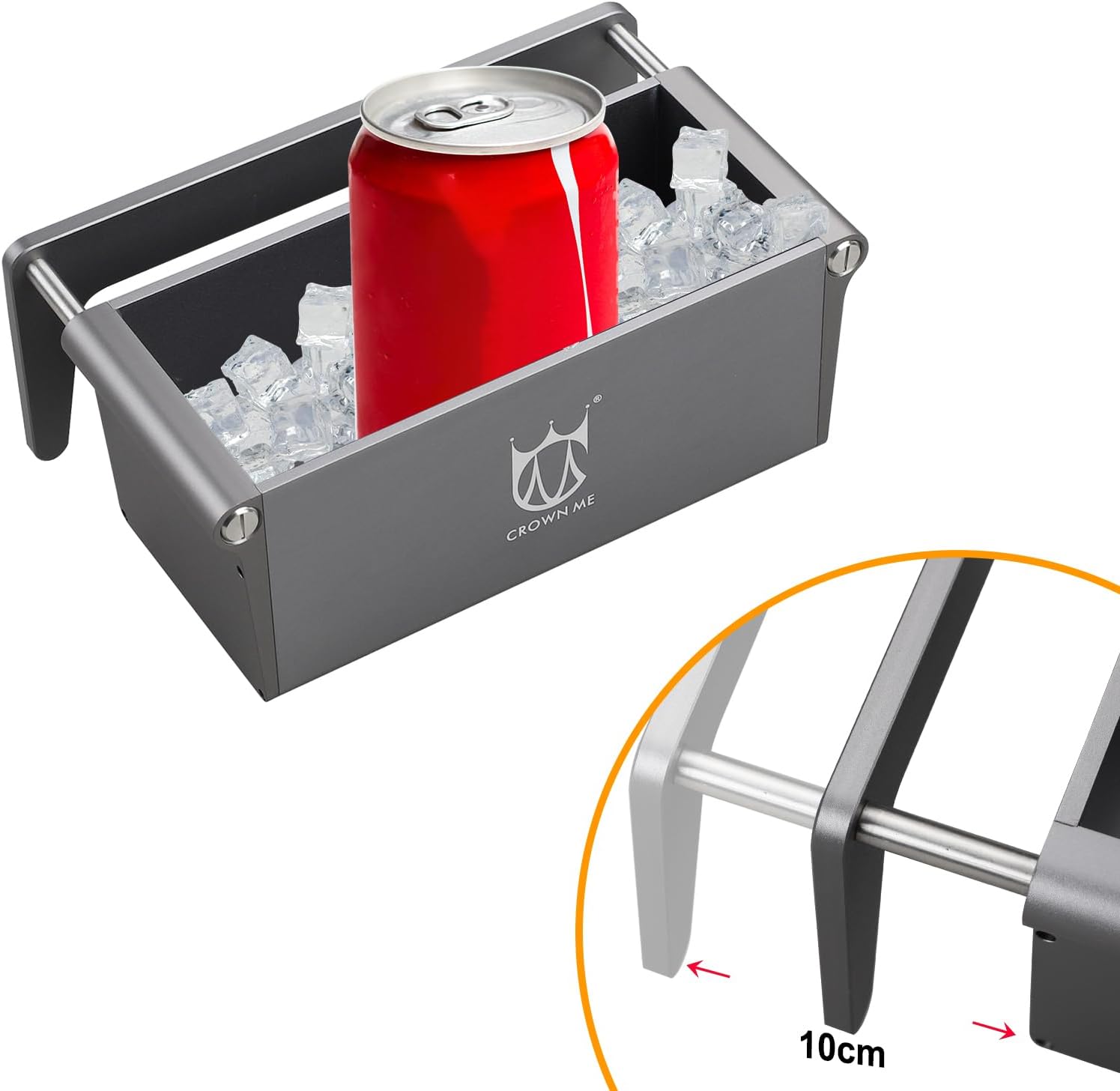 Shuffleboard Table Drink Holder, Retractable Cup Holder