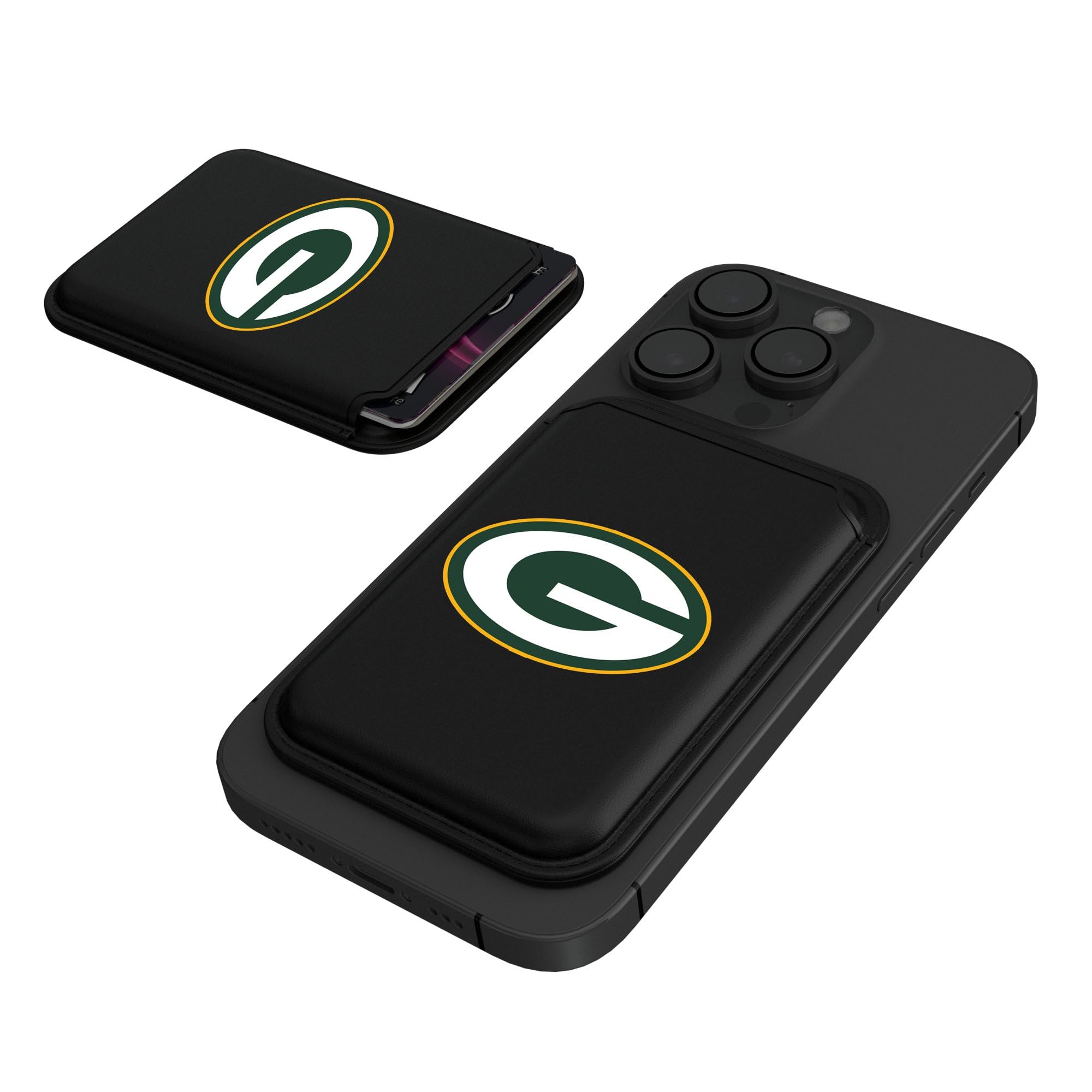 Keyscaper Green Bay Packers Magnetic Credit Card Wallet