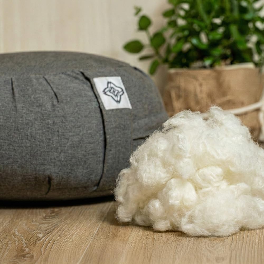 artapisserie.fr Kapok 2 kg - Fibre Naturelle de Rembourrage, sélection qualité supérieure - pour Coussins, oreillers, couettes, zafus (méditation)