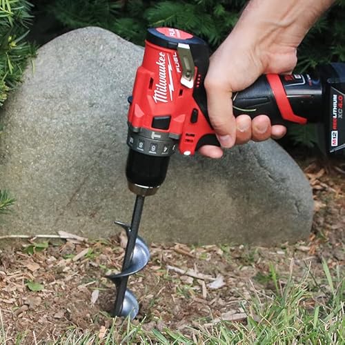 Willard & May Flower Bulb Hex Shaft Drill Planter, Non-Slip – 1.75 By 9 Inch - Bulb & Bedding Plant Auger #TOP1