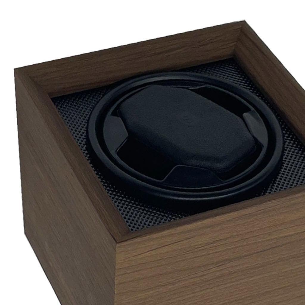 Premium Automatik Uhrenbeweger mit intelligentem Motor und | Design. Wunderschön gefertigtes Holzdisplay für Uhrensammler. Leiser Motor, geräuschlos, sicher. Automatisches Rot.