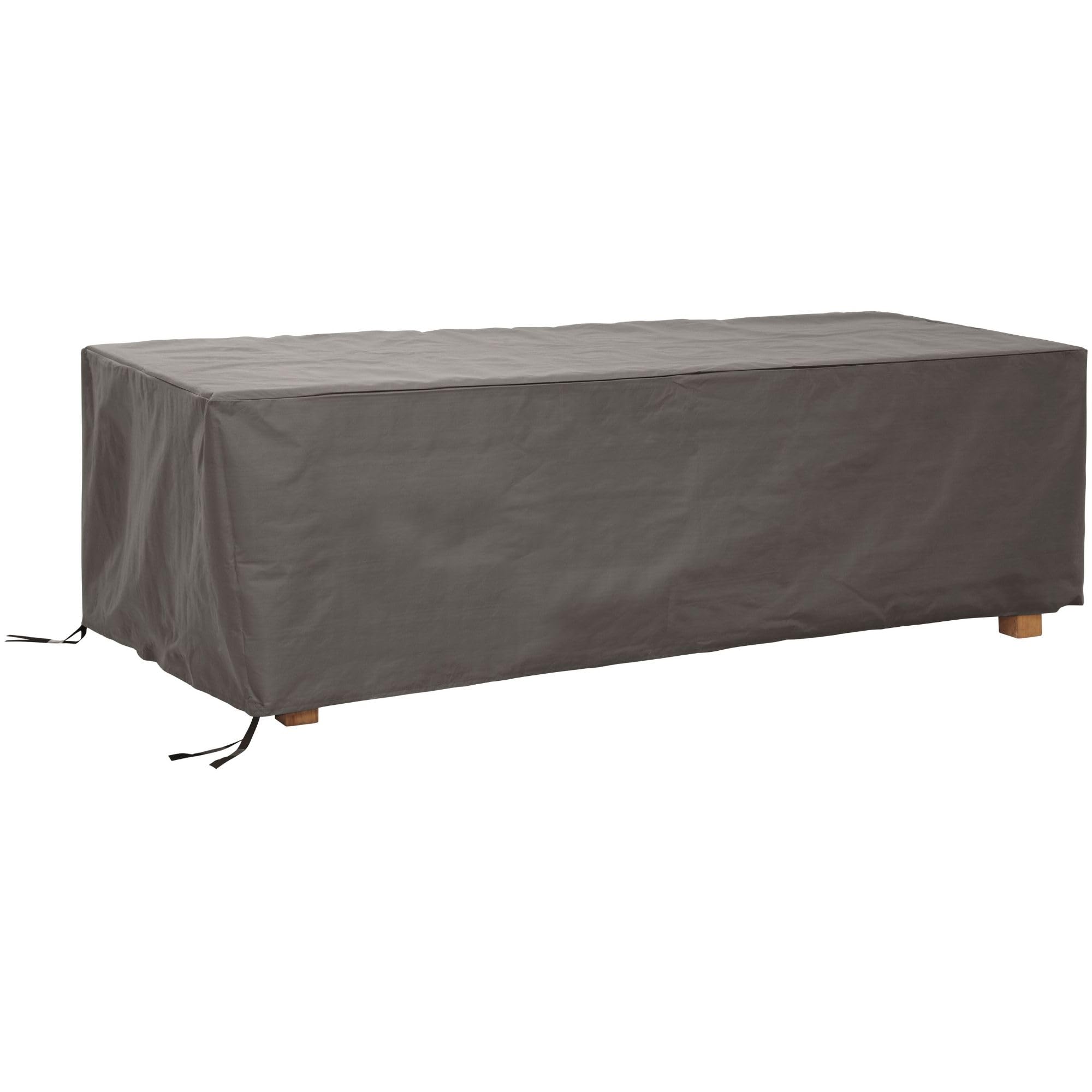 Perel Housse de table extérieure 305 x 110 x 75 cm, étanche et résistante aux UV, protection durable pour tables de jardin jusqu’à 300 cm, matériau solide contre la pluie, la saleté et le soleil