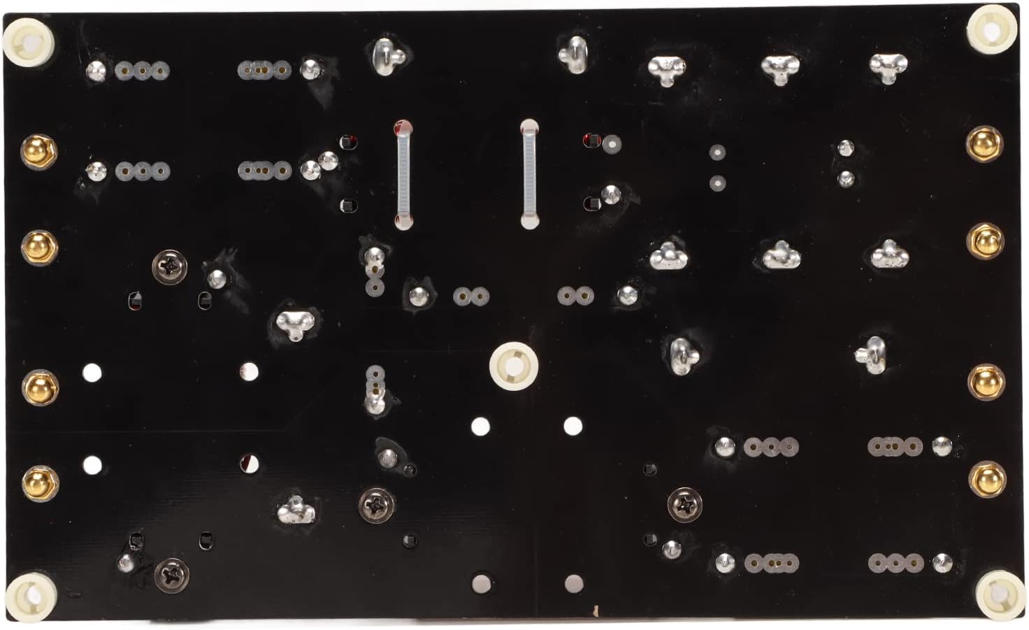 800W 3-Way Speaker Crossover Frequency Divider with Adjustable Treble and Bass for Stage Audio Systems