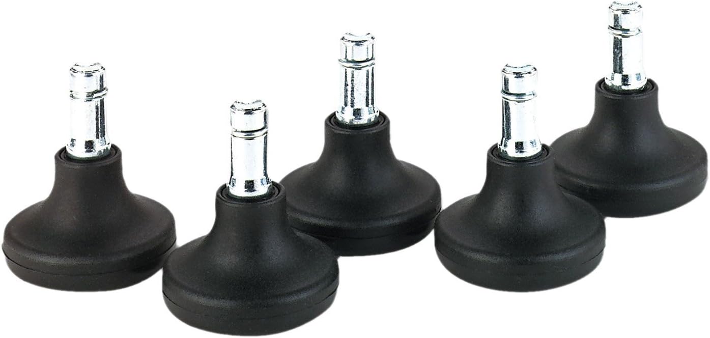 Master Caster 70178 Low Profile Bell Glides, 100 lbs./Glide, B Stem, 10