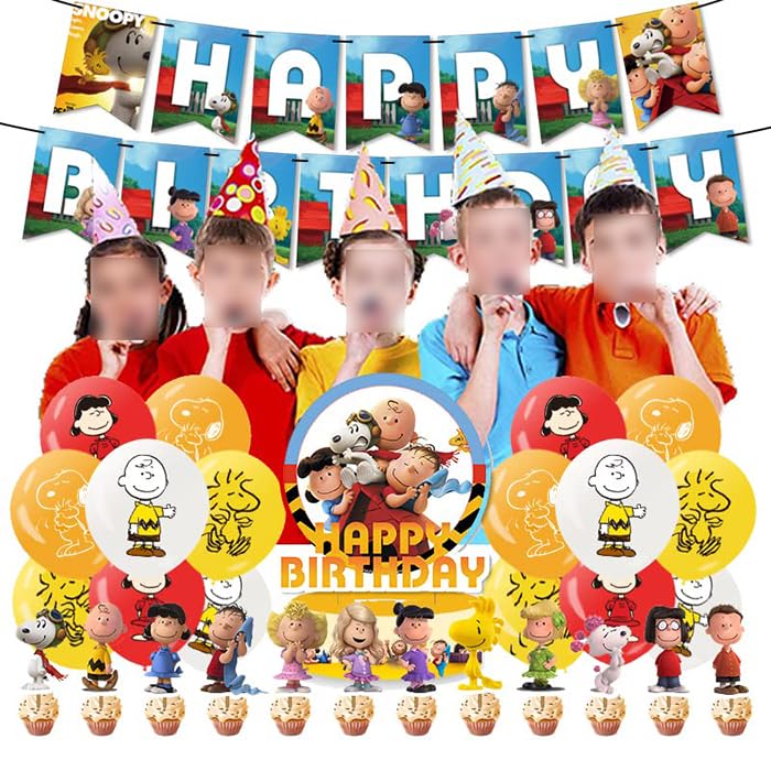 Globos Cumpleaños Adornos de Pastel de Cumpleaños Pancarta Feliz Cumpleaños Decoracion Globos