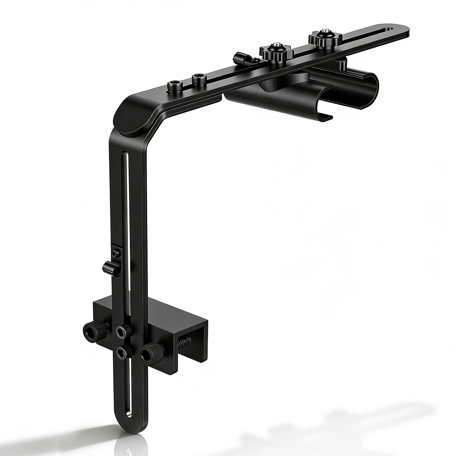 hygger Universal Aquarium Light Riser, Aluminium Adjustable Height/Front-to-Back Fish Tank Light Stand Mounting Bracket Aquarium Lamp Holder Fits 957 978 999 918 075 016