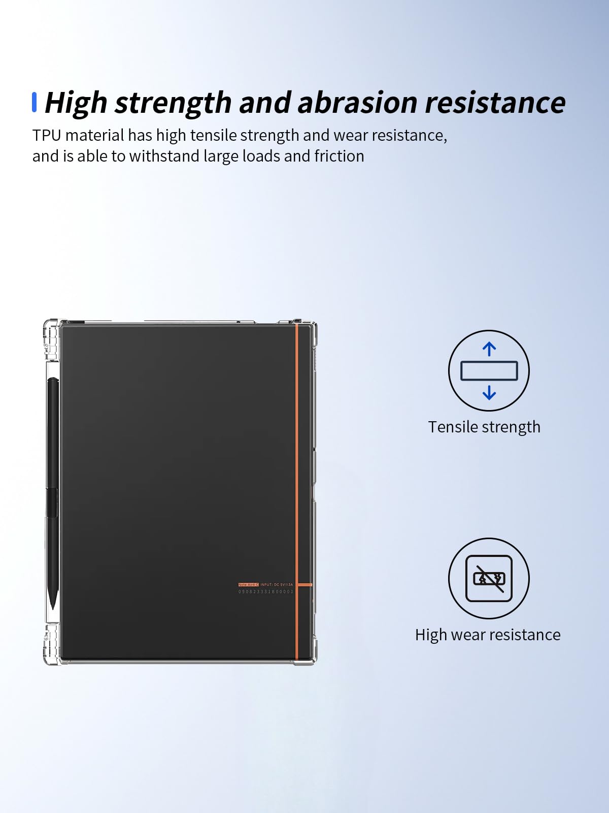 美品 BOOX Note Air4C 10.3 純正カバー透明ケース付属品完備