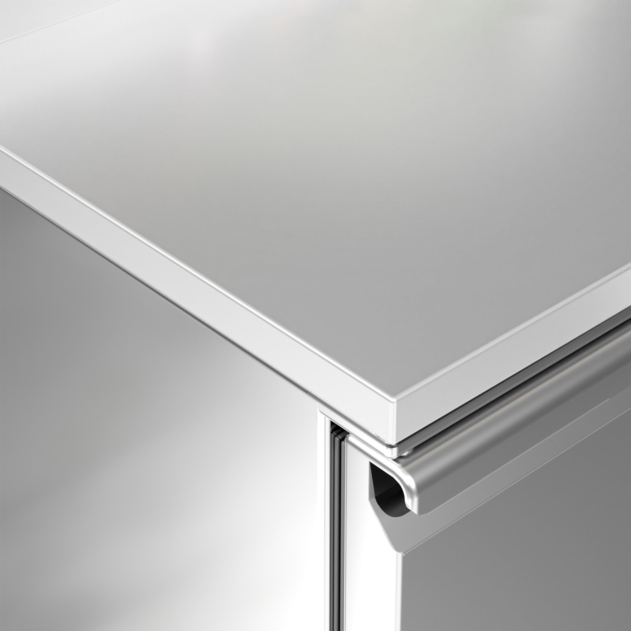 GGM Gastro KTS147AND | Tavolo refrigerante ECO – 1360 x 700 mm – con 2 ante & con alzata
