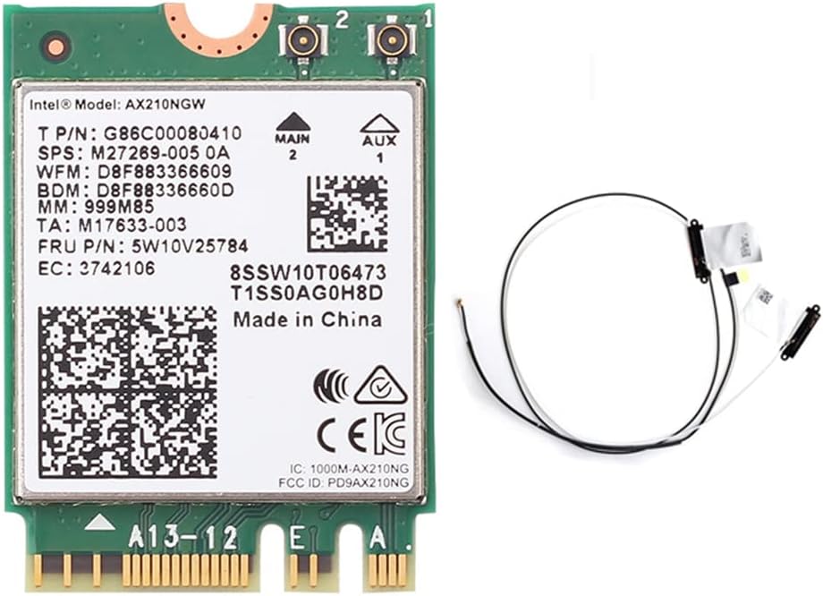 Amazon | Wi-Fi 6 AX201 NGW D2W Wi-Fi 6 802.11ax Intel Dual Band ...