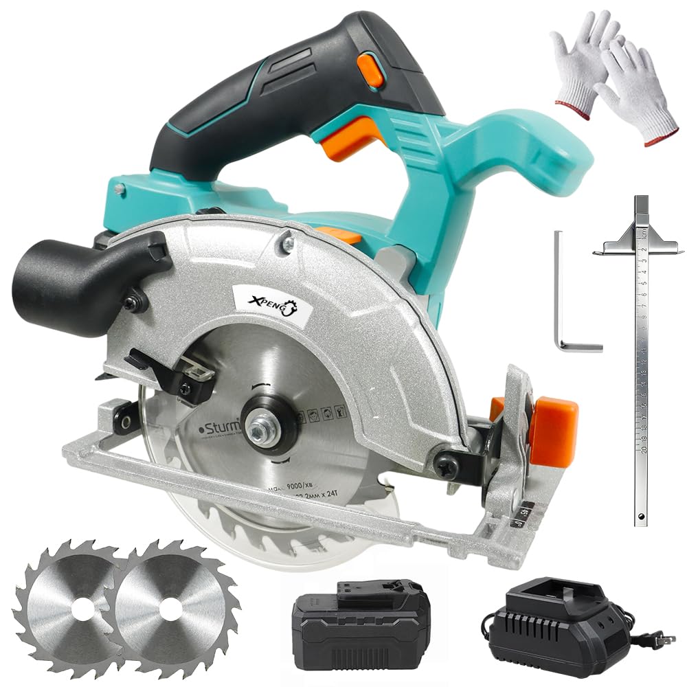 XPENG 20V Cordless Circular Saw dimensions and basic specifications