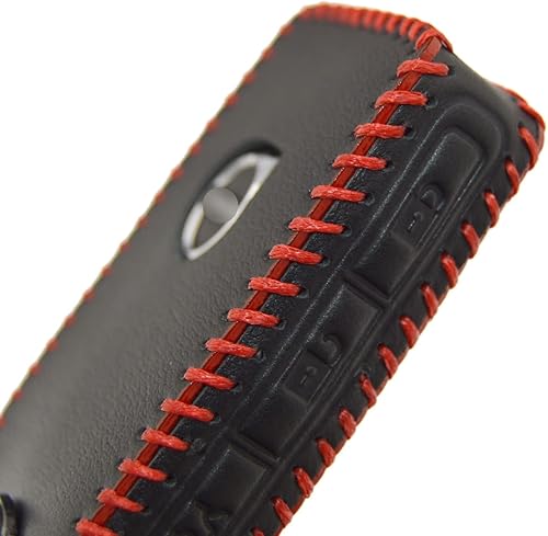 Miniatura 5 de Zorratin Funda protectora de cuero real para llavero sin llave para Volvo XC40 XC60 XC90 S60 S90 V60 V90 2019-2025