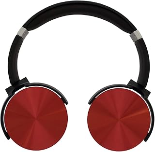 HS208 PRETO C VERMELHO, OEX, Microfones e fones de ouvido, Preto Com Vermelho