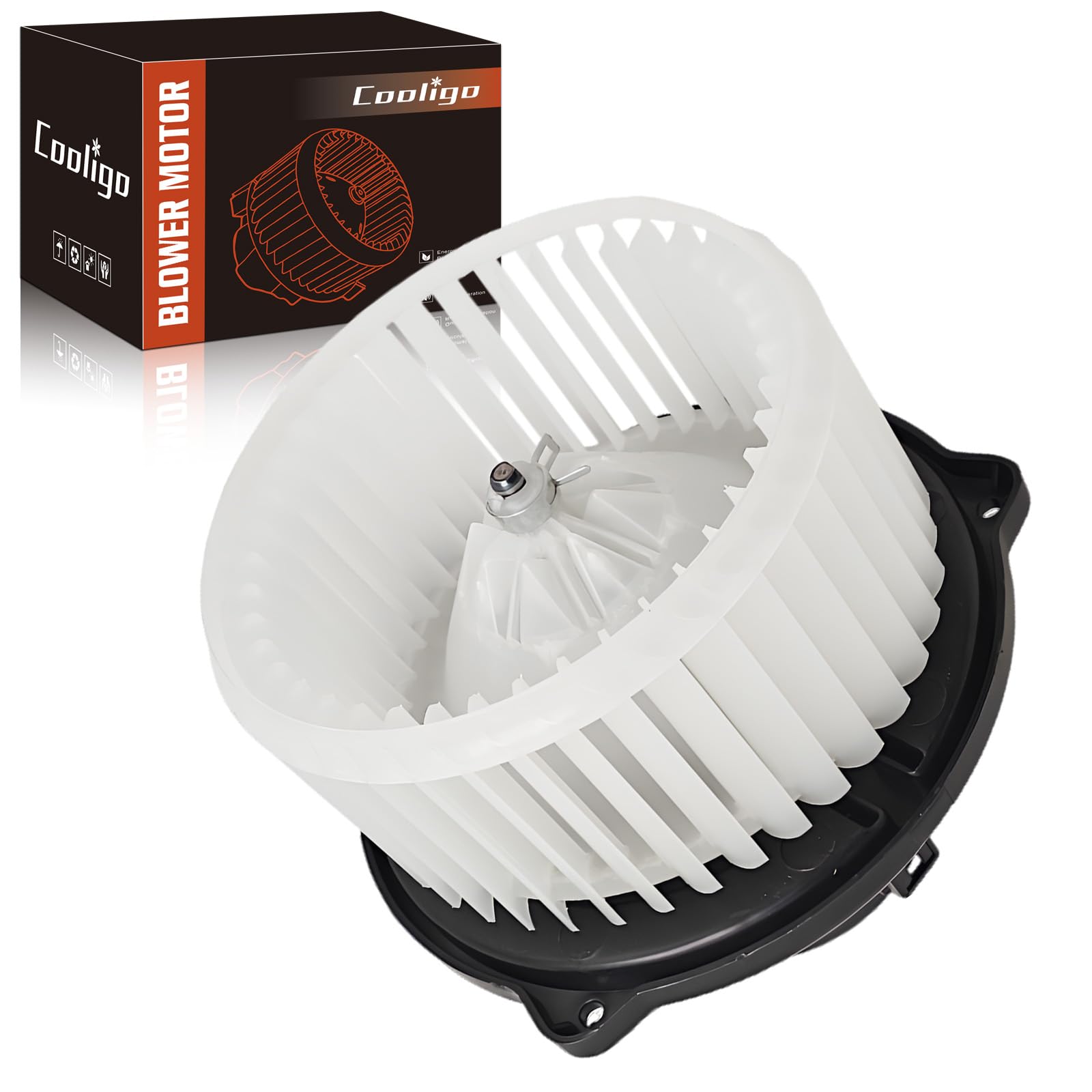 700012AC Heater Blower Motor with Fan Fit for Jeep Grand Cherokee 2002-2004 | For Dodge Ram 1500 2002-2008, Ram 2500 2003-2009, Ram 3500 2003-2009, Replaces# 5012701AB, 5096255AA, 5096256AA