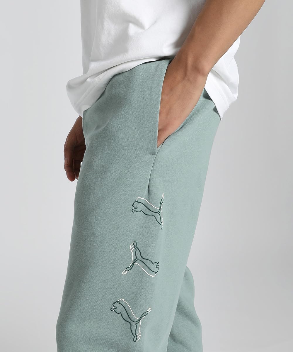 Puma ESS Logo Lab Execution Sweatpants TR Cl - Pantalones de Punto Hombre