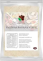 Farinha de Banana Verde Pura 1kg Cerealista Castelo