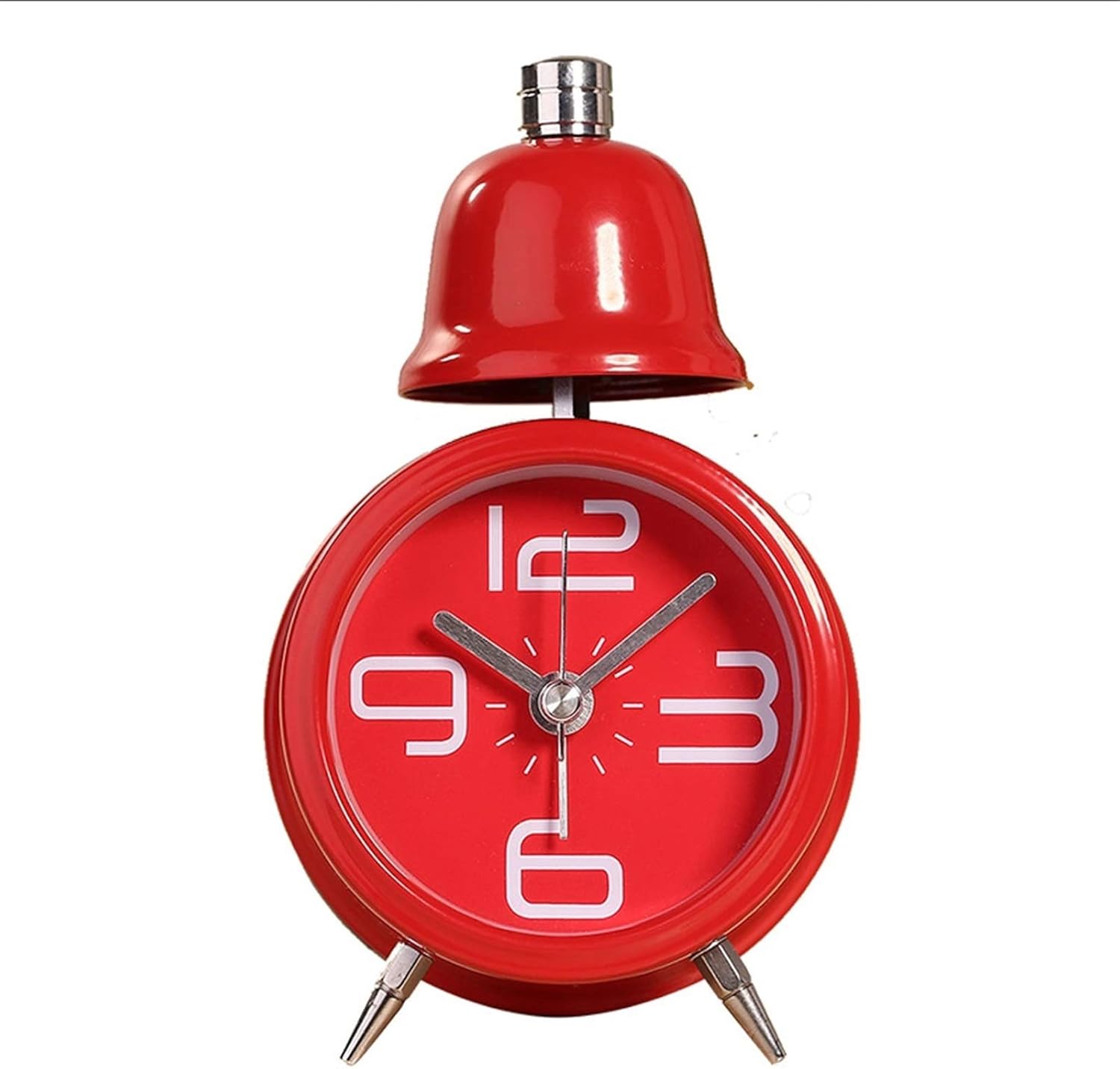 clock Classic Mute Mini Cute Small Alarm Clock and Night Light Single