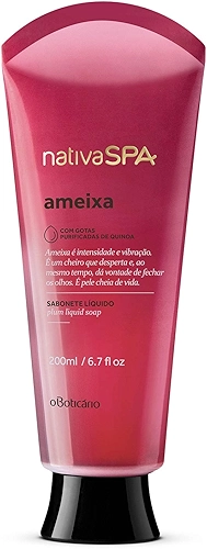 Nativa Spa Sabonete Líquido para o corpo ameixa 200 ml