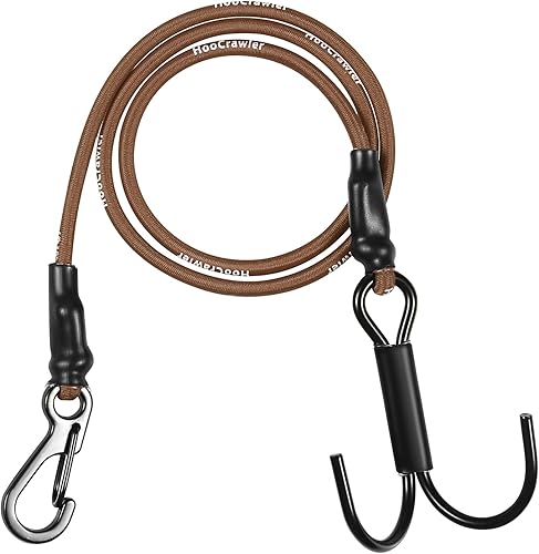 Correa de arrastre cinético HooCrawler RC Crawler, cuerda de escape, gancho de remolque de rescate para 18 110 LCG Chasis Axial SCX10 I II Capra