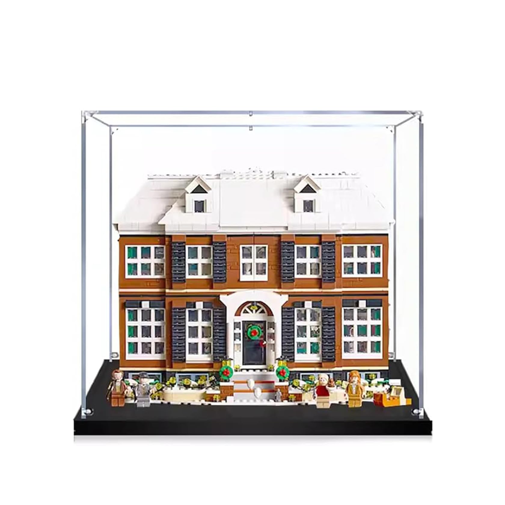 Acrylic Display Case for Lego Ideas Home Alone McCallisters’ House 21330, Ultimate Display Solution for Model Collectibles - Protect Your Models (Transparent 3mm)