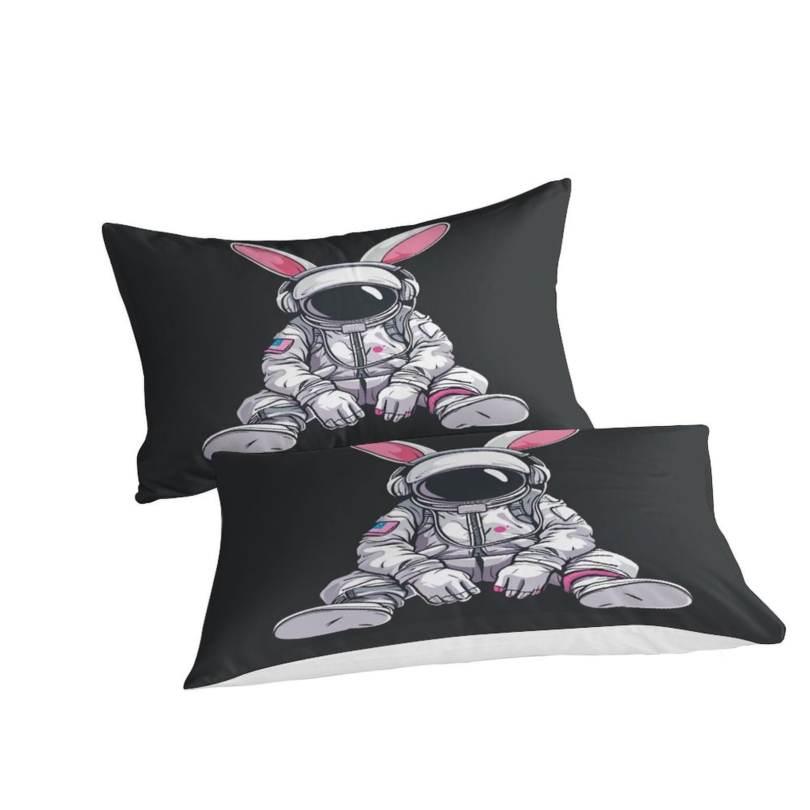 Stampato in 3D Coniglietto Copertina Stampata Microfibra Disegnata Set Di Biancheria Da Letto Morbido Easy Care Con 2 Federe,Double（200x200cm）, Per Ragazzi Adulti