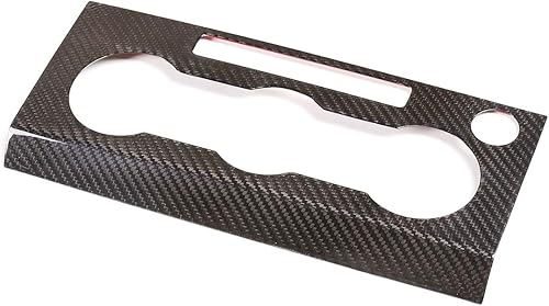 Miniatura 6 de YIWANG - Cubierta para panel de ventilación de coche de fibra de carbono 100% auténtica, para Land Rover Discovery 5 LR5 L462 2017-2020, accesorios