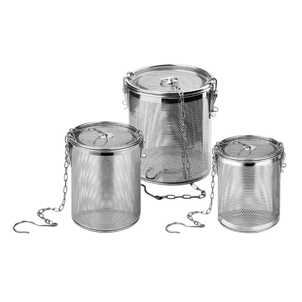 Tee-Ei aus Edelstahl mit feinem Netz für Gewürze, ideal für Tee, Kräuter, Suppe, Gewürze und Kaffee, Küchenwerkzeug zum Kochen, 1 Stück (1,3 l)